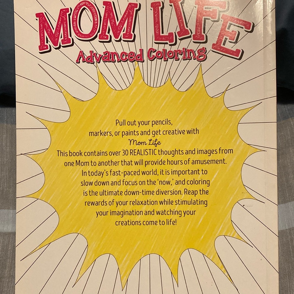 Mom Life Advanced Coloring Book - Picture 5 of 5